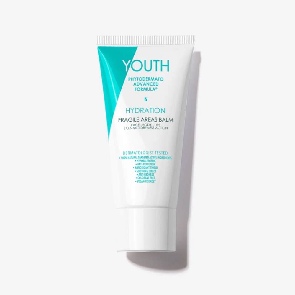 Youth Hydration FRAGILE AREAS BALM Face Body Lips S.O.S. Anti Dryness  1.8OZ